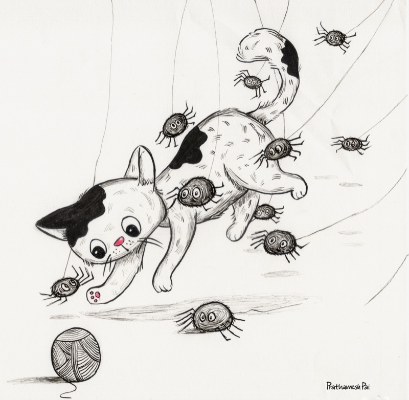 Wag's army of spiders