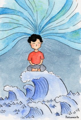 Storm beneath the calm