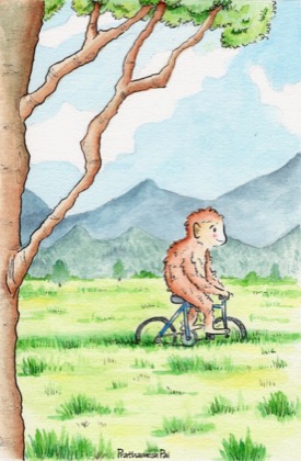 Bigfoot's little adventure