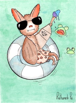 A batty holiday
